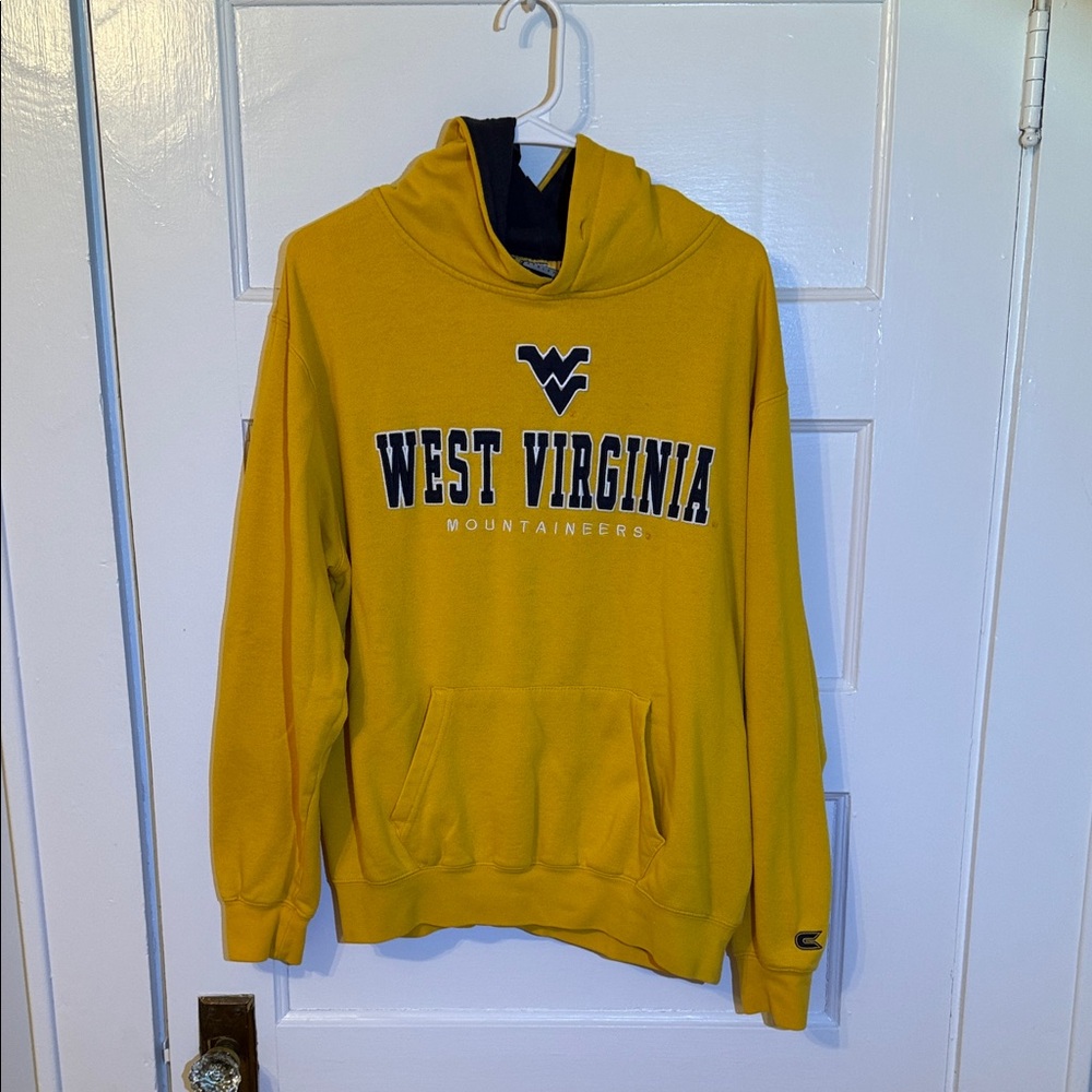 Champion Yellow West Virginia Hoodie
